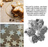 My Kitchen Addiction - Snowflake/tree Cookie Cutter - 9 Stainless Steel Pcs