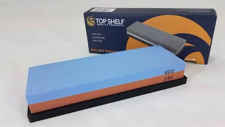 Top Shelf 240/800 Grit Whetstone Whetstones The Cooks Kitchen Mandurah 