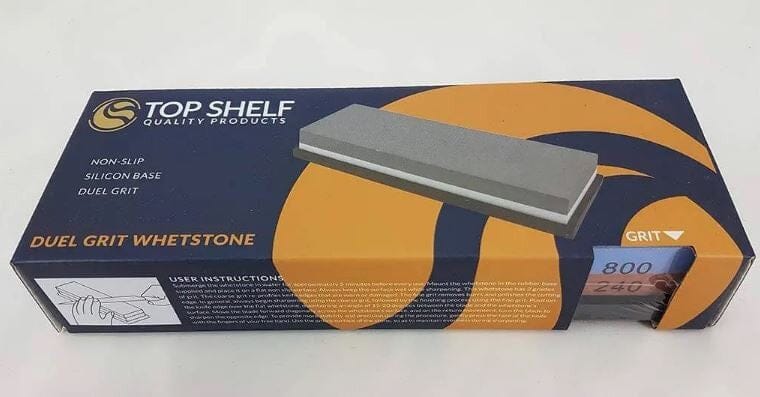 Top Shelf 240/800 Grit Whetstone Whetstones The Cooks Kitchen Mandurah 