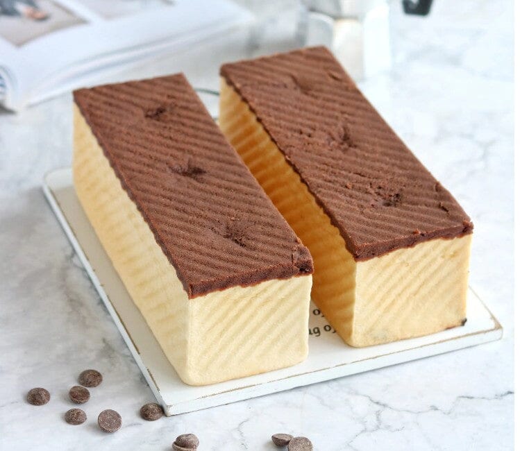 Chefmade Corrugated Loaf Pan With Cover 300g - 22cm Loaf Pans The Cooks Kitchen 