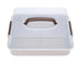Chefmade Cook & Carry Bake Pan With Lid - 33.5x26.2cm Non-Stick Roasting The Cooks Kitchen 