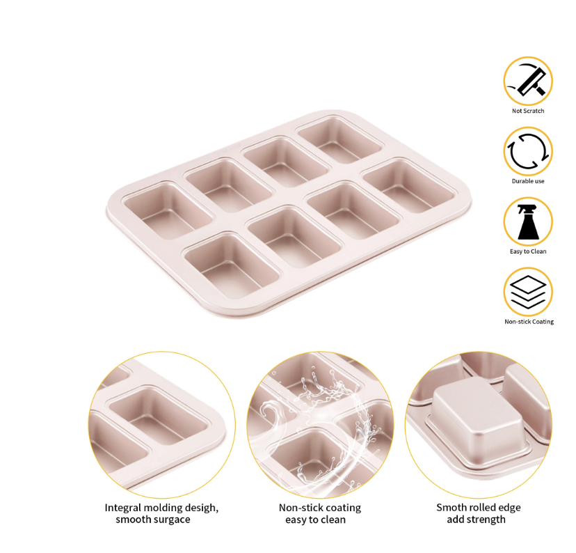 Chefmade 8 Cup Petite Loaf Pan