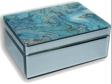 Aquatic Radiance Jewellery Box Miscellaneous The Cooks Kitchen 