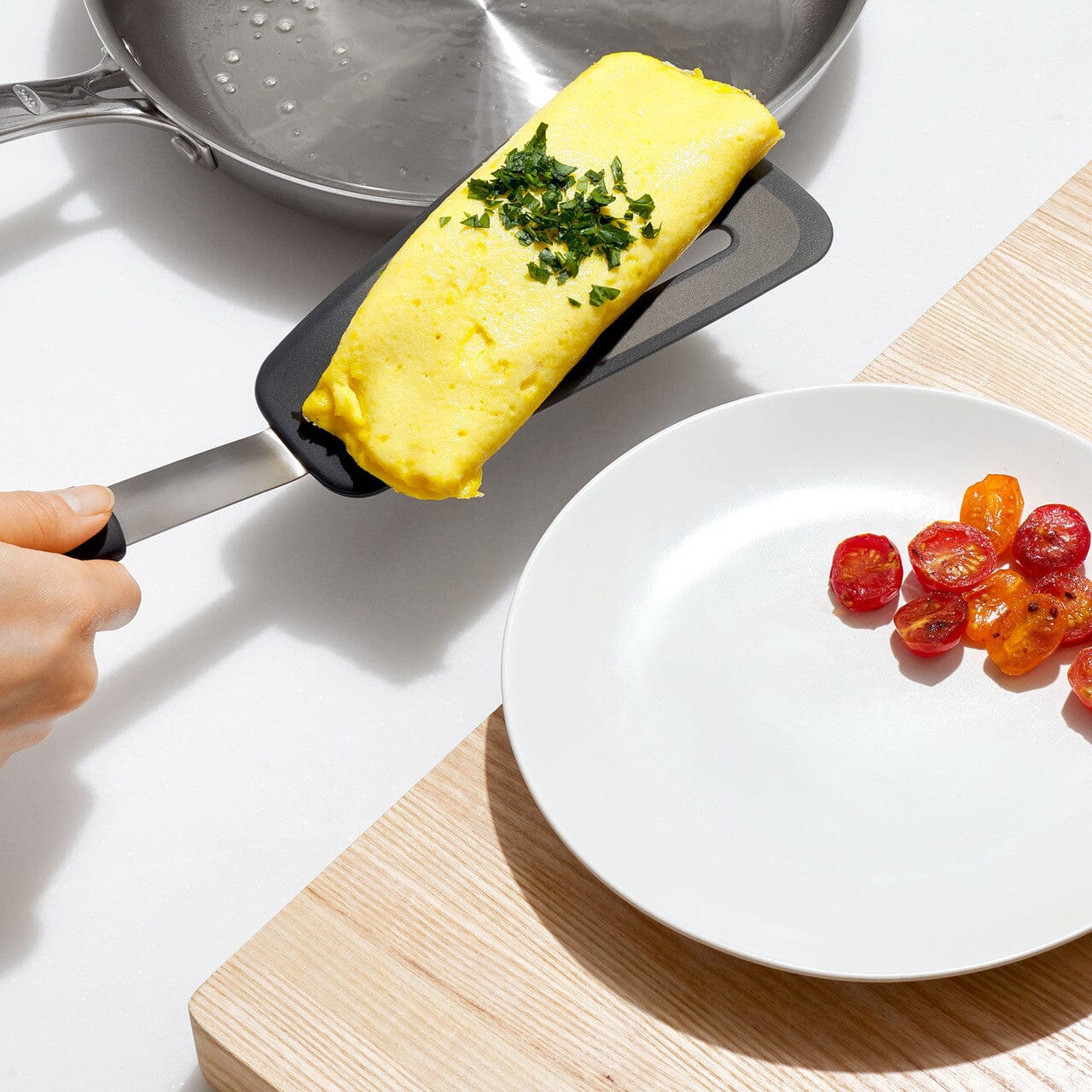 Oxo Good Grips Silicone Flexible Omelet Turner Utensils The Cooks Kitchen Mandurah 