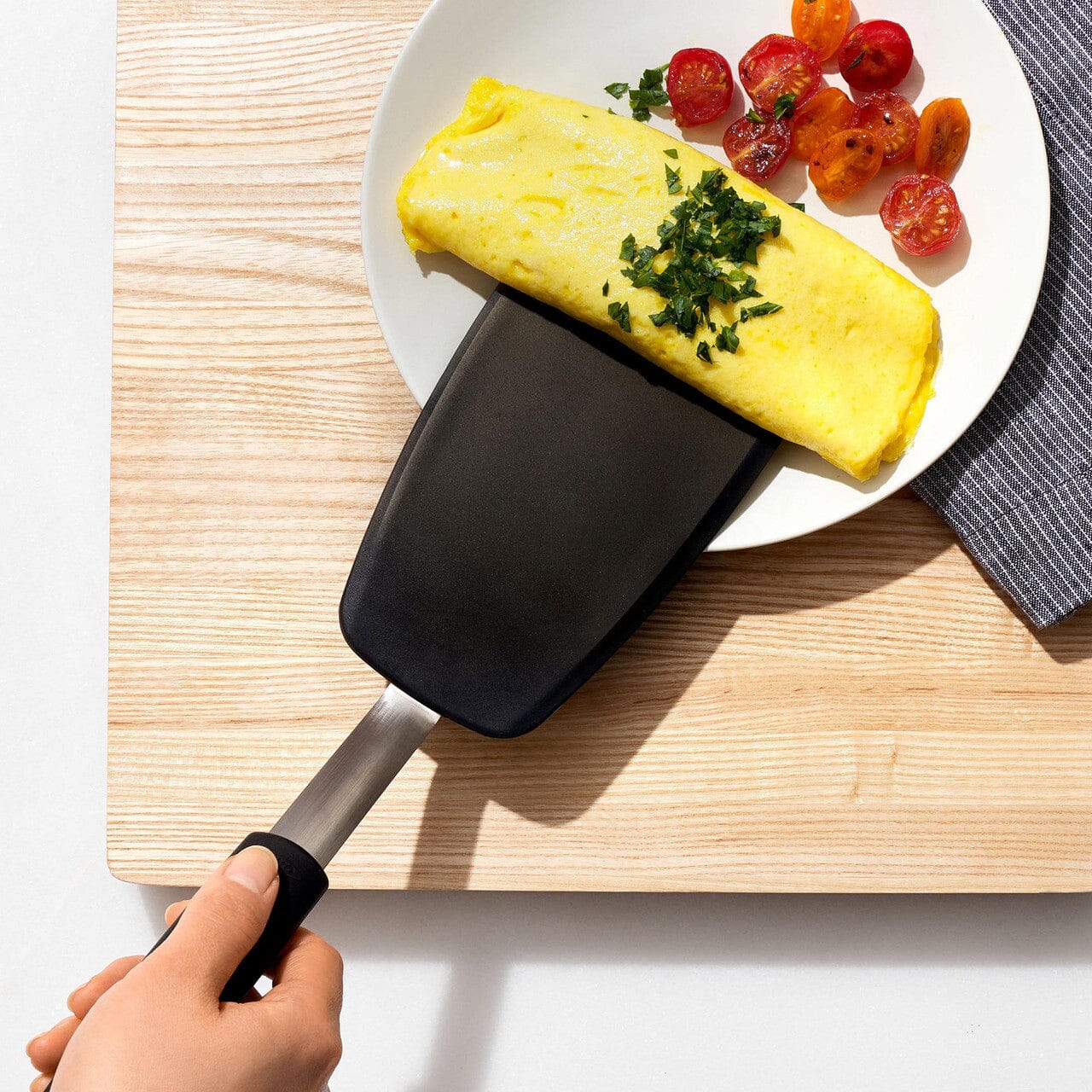 Oxo Good Grips Silicone Flexible Turner - Large Utensils The Cooks Kitchen Mandurah 