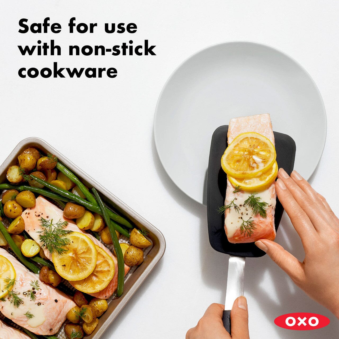 Oxo Good Grips Silicone Flexible Turner - Large Utensils The Cooks Kitchen Mandurah 