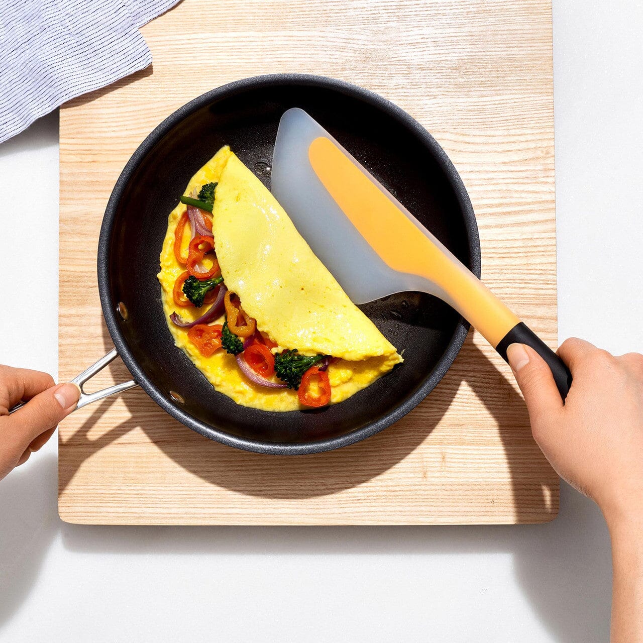 Oxo Good Grips Flip & Fold Omelet Turner - Large Utensils The Cooks Kitchen 