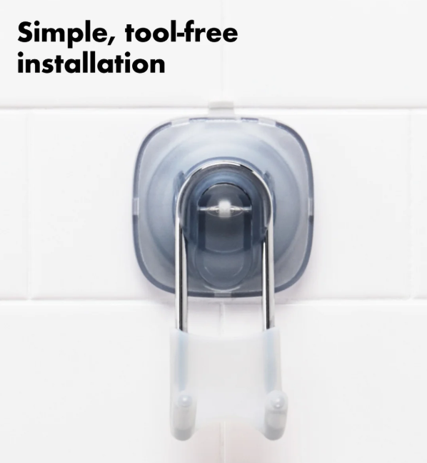 Oxo Good Grips Stronghold Clear Silicone Suction Hook