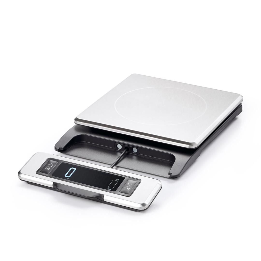 Oxo Good Grips Stainless Steel Food Scale With Pull-out Display, 18/8