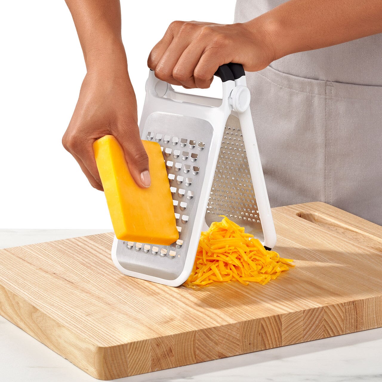 Oxo Good Grips Etched Two Fold Grater Corers & Graters The Cooks Kitchen 