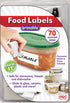 Jokari Food Labels Erasable - 70 Assorted Labels