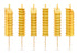 Fred Hot And Crispy Birthday Candles - 6pc Set Candles The Cooks Kitchen 