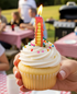 Fred Hot And Crispy Birthday Candles - 6pc Set 