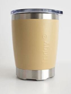 Fridgy 350ml Stainless Steel Tumbler - Mini Sipper - Sandy Taupe Travel Mugs The Cooks Kitchen 