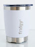 Fridgy 350ml Stainless Steel Tumbler - Mini Sipper - Arctic White