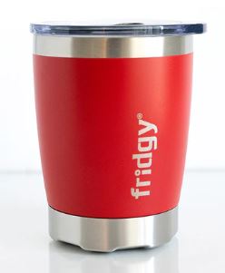 Fridgy 350ml Stainless Steel Tumbler - Mini Sipper - Rebel Red