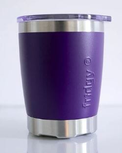 Fridgy 350ml Stainless Steel Tumbler - Mini Sipper - Purple Army Travel Mugs The Cooks Kitchen 