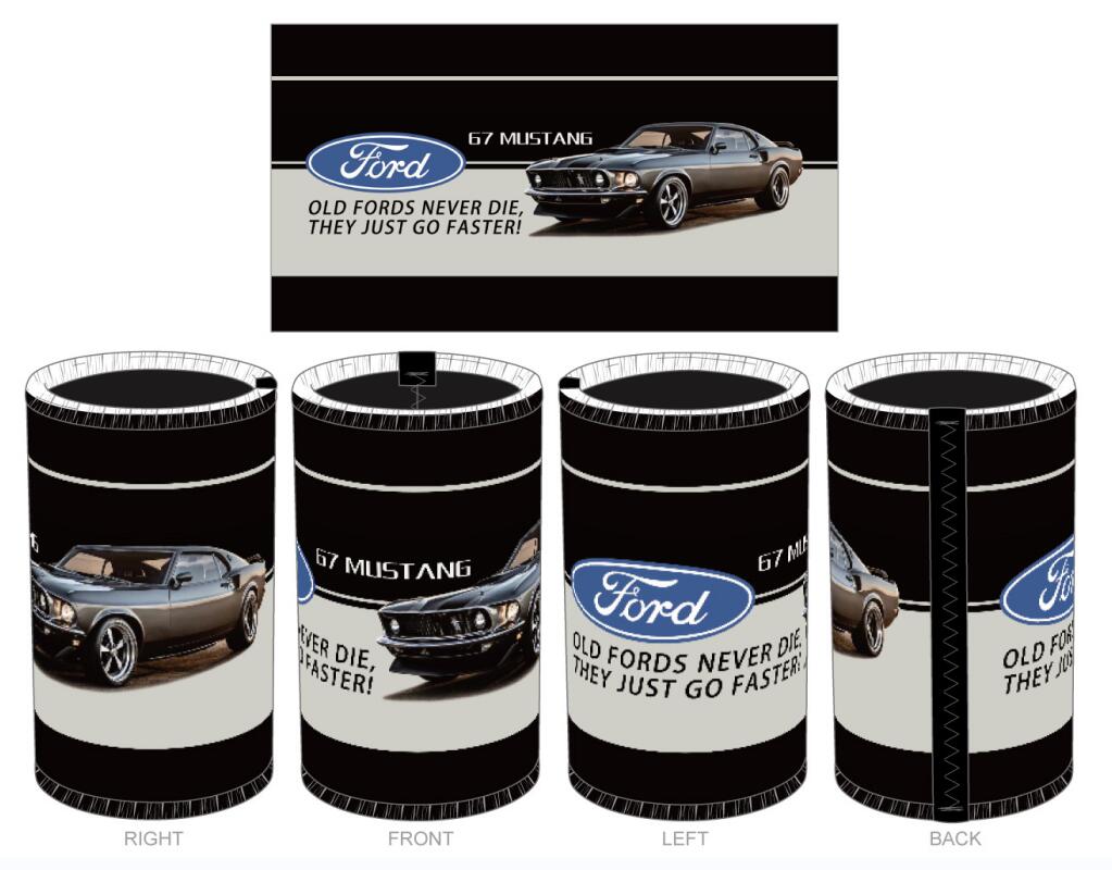 Ford 67 Mustang Can Cooler