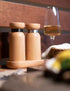 Icon Chef Bayeux Salt & Pepper Grinder Set - Natural