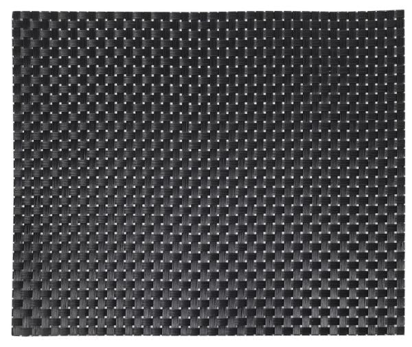 Icon Chef Plate Mat - Black Basket Weave