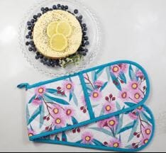 Allgifts Australia Double Oven Glove - Flowering Gum Mitts & Gloves The Cooks Kitchen 