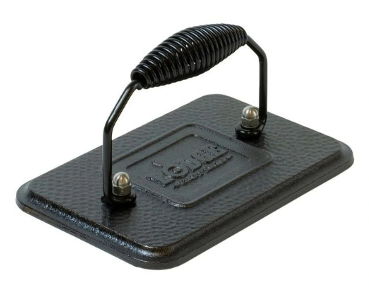 Lodge Cast Iron Grill Press 17 X 11cm 