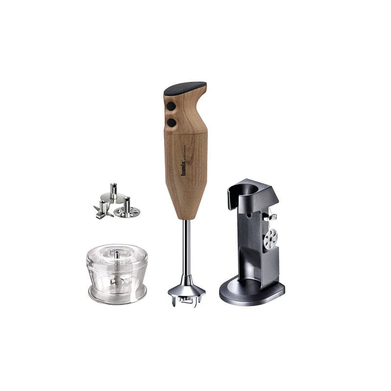Bamix Deluxe 200w - Walnut Food Processors & Blenders The Cooks Kitchen 
