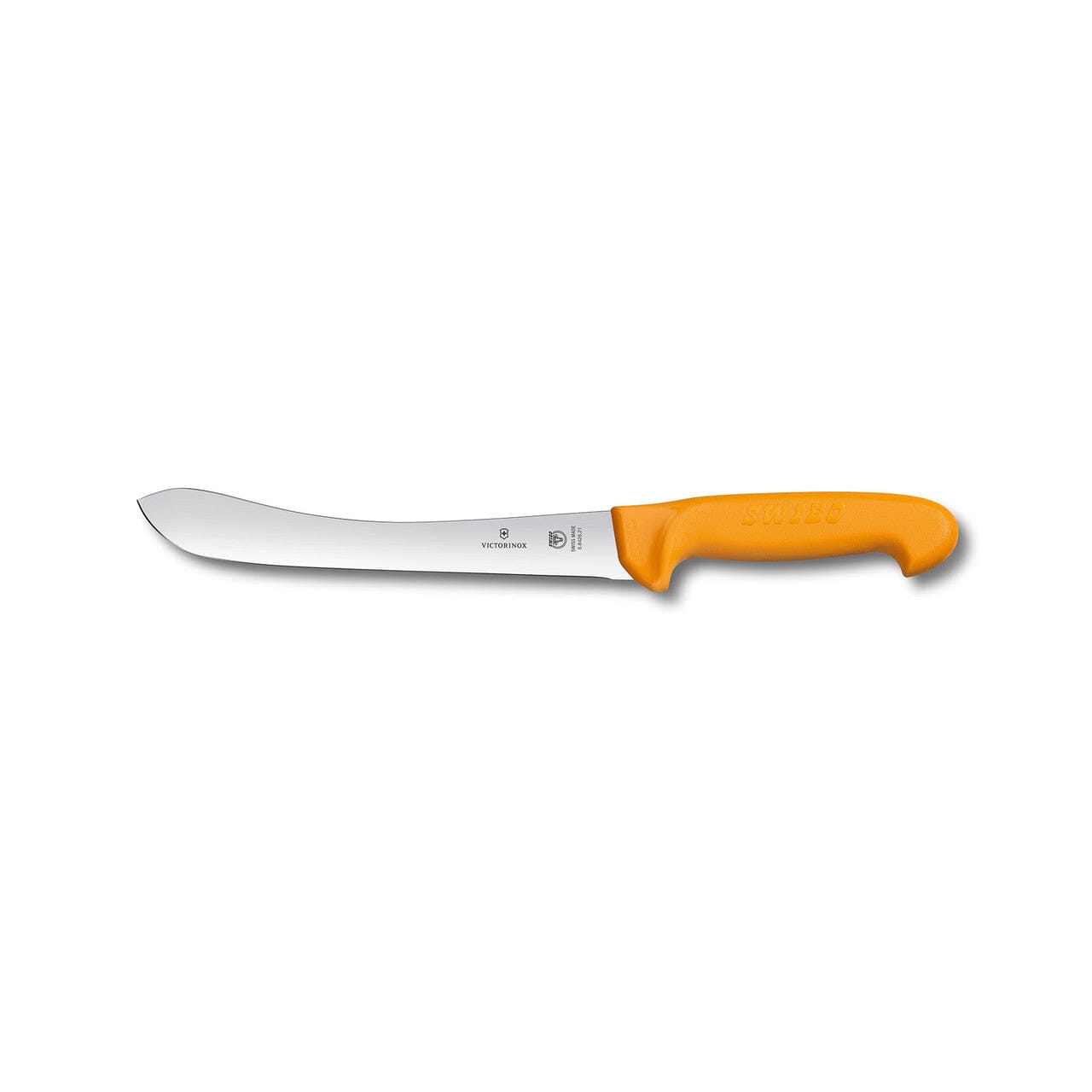 Swibo Butchers 17cm Wide Tip Yellow Butchering Knives The Cooks Kitchen 