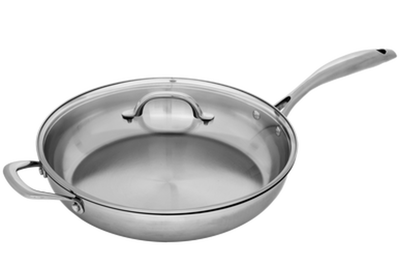 Swiss Diamond Premium Steel Induction 32cm Saute Pan W/ Lid