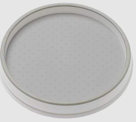 Madesmart White 1.5 In. H X 10 In. D Plastic Turntable General Storage The Cooks Kitchen 