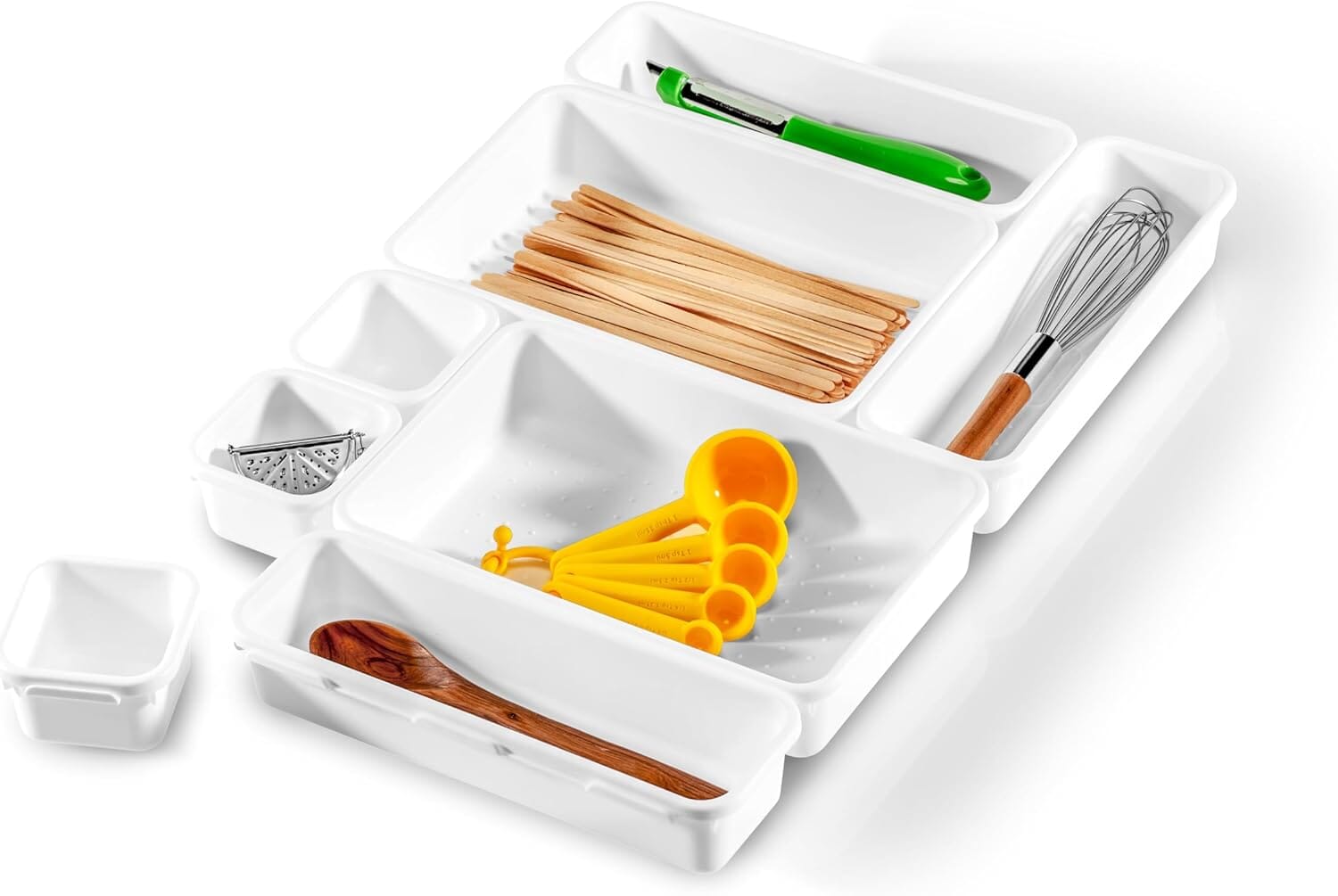 Madesmart Interlocking 8 Bin Pack Bins & Liners The Cooks Kitchen 