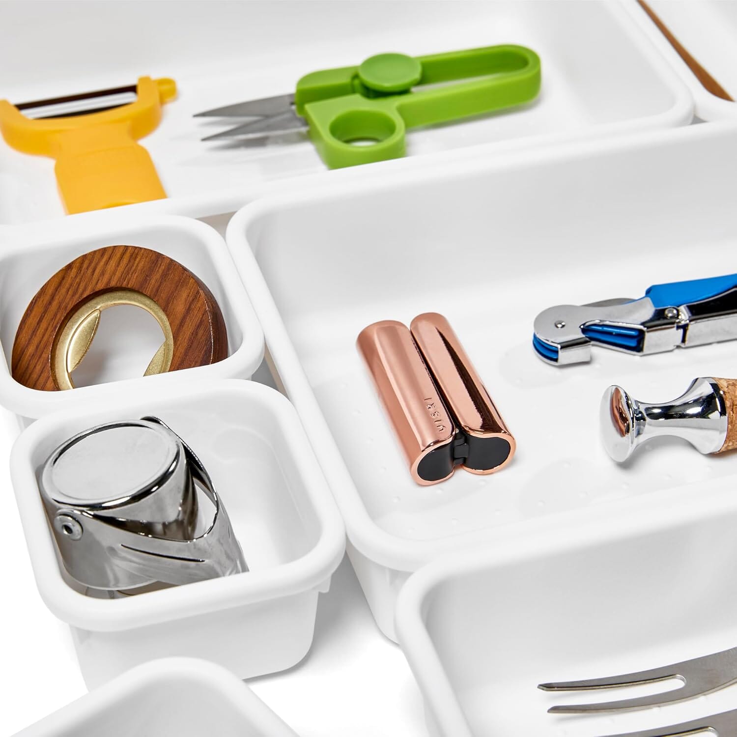 Madesmart Interlocking 8 Bin Pack Bins & Liners The Cooks Kitchen 