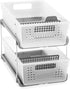 Madesmart Two Tier Organizer With Dividers General Storage The Cooks Kitchen 