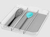 Clear Soft Grip Utensil Tray 40x32.7x4.8cm