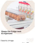Oggi Stackable Covered Egg Holder 14 Egg Tray