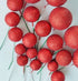 Iconic Cake Art Glitter Red Ball Topper 20pc Cake Toppers The Cooks Kitchen 