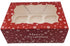 Iconic Cake Art - Christmas Cupcake Box - Holds 6, 4" Deep 