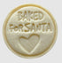 R & M Baked For Santa Cookie Cutter & Stamp Set 6.35cm