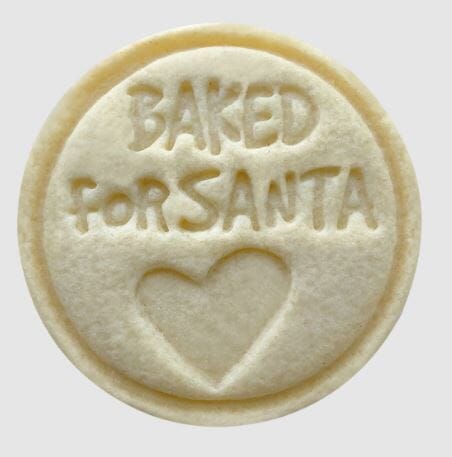 R & M Baked For Santa Cookie Cutter & Stamp Set 6.35cm Cookie Cutters The Cooks Kitchen 