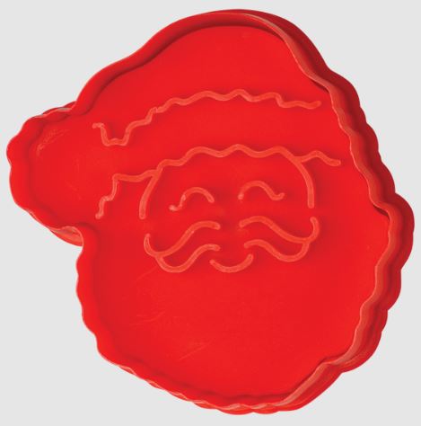 Christmas 3d Cookie Stamper Set Of 4