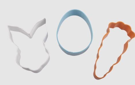 D.line Easter Cookie Cutter Set 3 Assorted Colours Cookie Cutters The Cooks Kitchen Mandurah 