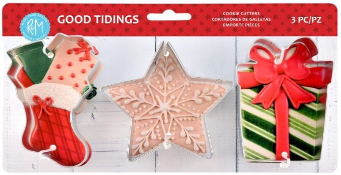 R & M 3 Piece Cookie Cutter Set Cookie Cutters The Cooks Kitchen 