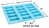R&m Silicone 15 Cup Bog Bone Mould Blue
