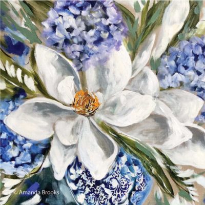 Hamptons Magnolia Hb Coaster