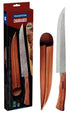 Tramontina Churrasco Nomade 25cm Butcher Knife With Wood Handle And Vegan Leather Pouch Butchers The Cooks Kitchen 