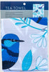 Allgifts Australia Tea Towel - Blue Wren Tea Towels The Cooks Kitchen 