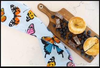 Allgifts Australia Tea Towels - Butterflies Tea Towels The Cooks Kitchen 