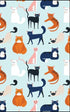 Allgifts Australia Tea Towels - Colourful Cats