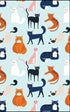 Allgifts Australia Tea Towels - Colourful Cats Tea Towels The Cooks Kitchen 