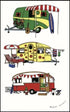 Allgifts Australia Tea Towel - Retro Caravan Tea Towels The Cooks Kitchen 